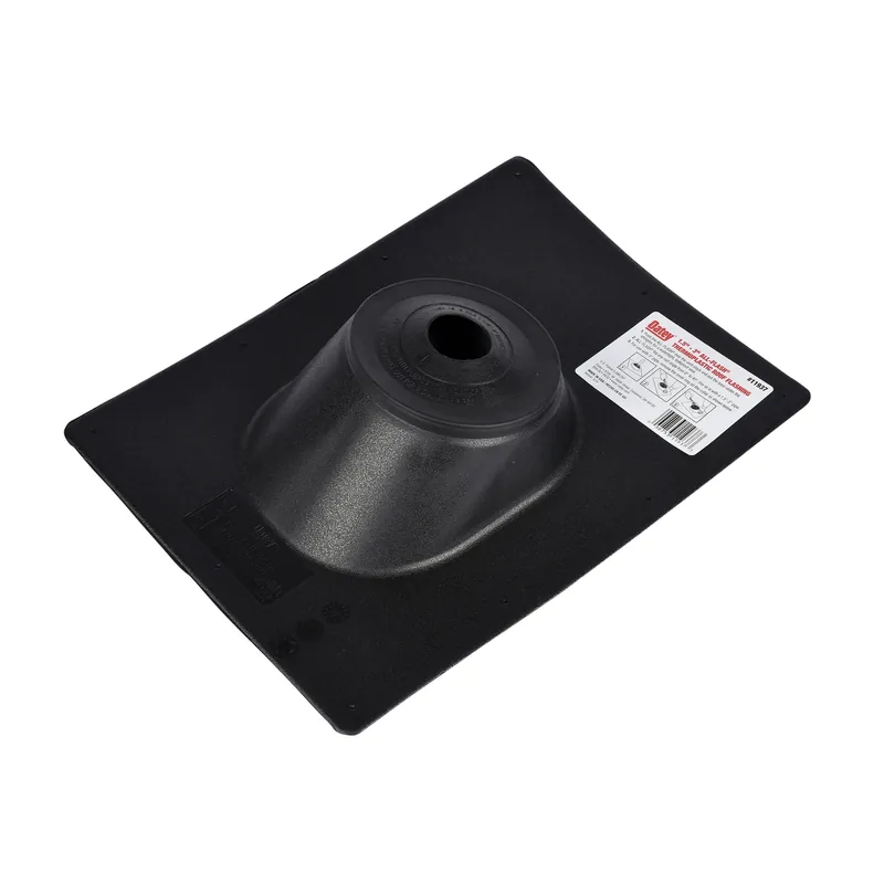 All-flash No-calk 11-1/4 In. W X 15 In. L Thermoplastic Roof Flashing Black