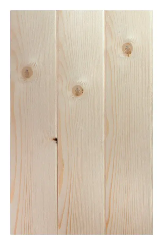 Global Product 0.25 In. H X 3.5 In. W X 8 Ft. L Unfinished Knotty Pine Wall Planking