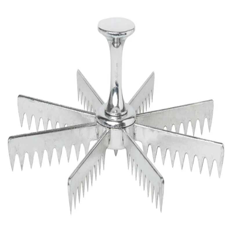 Silver Stainless Steel Pie Cutter 4 In. W X 8 In. L Model 43743