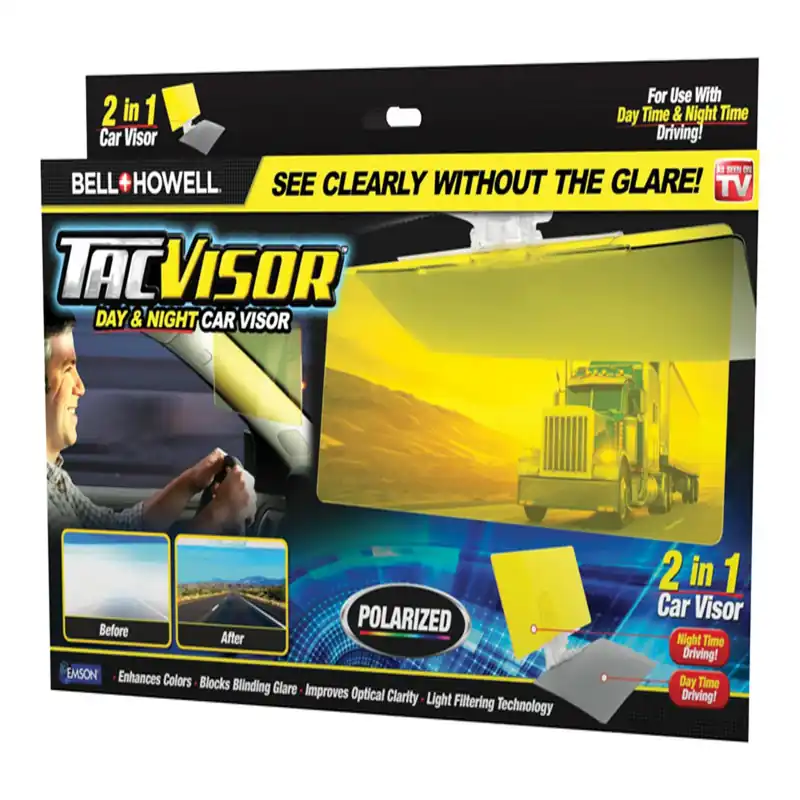 Bell+Howell Tac Visor Day & Night Car Visor