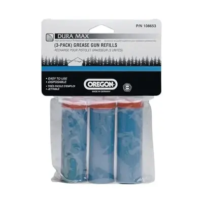 Oregon 193063 Replacement Grease Cartridges - 3 Pack Model No. 108653
