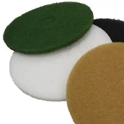 1x17 Inch Black Thick Nylon Pad For Heavy-duty Cleaning And Polishing