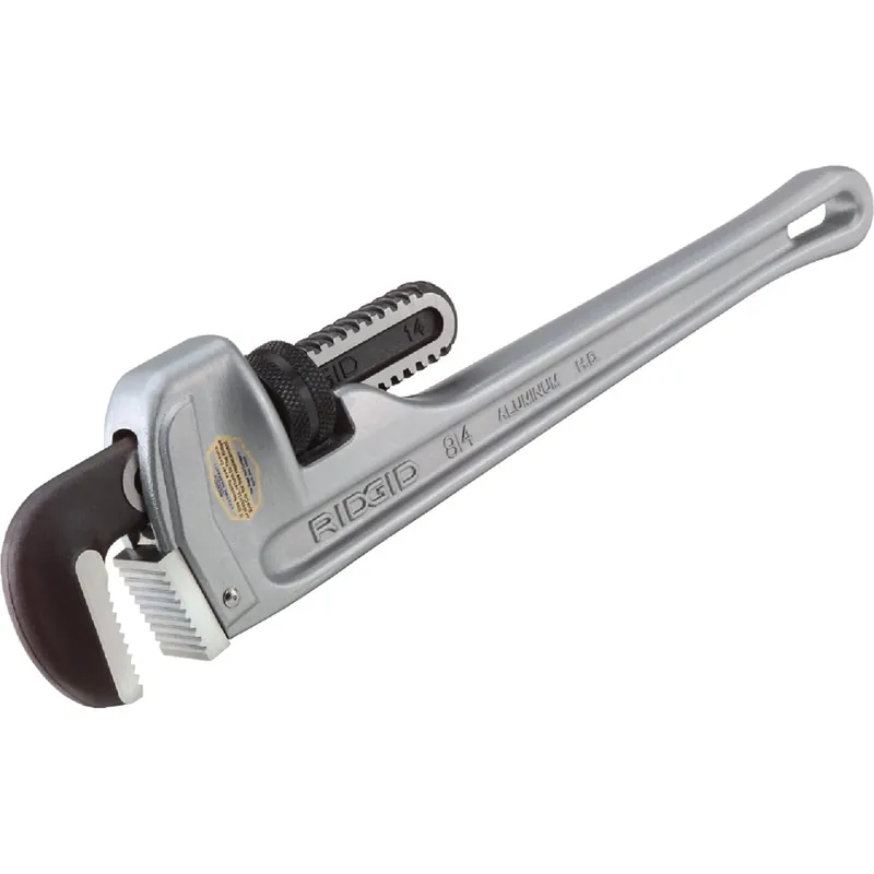 Aluminum Pipe Wrench, 18-In., 2.5-In. Jaw Capacity