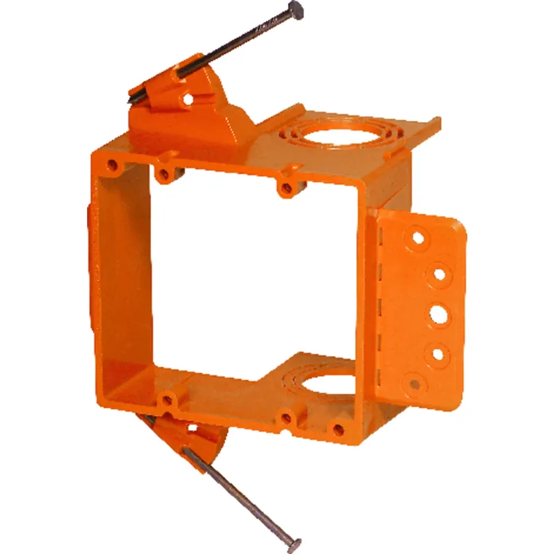 2 Gang Low-Voltage New Work Electrical Box Bracket