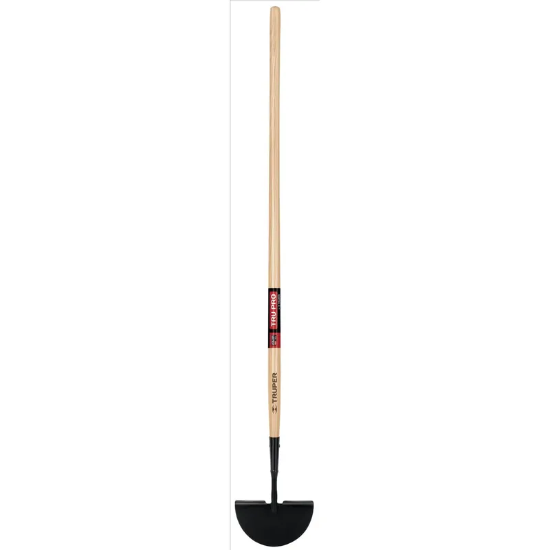 Tru Pro Steel Half Moon Edger 59.2 In. Wood Handle For Lawn Care