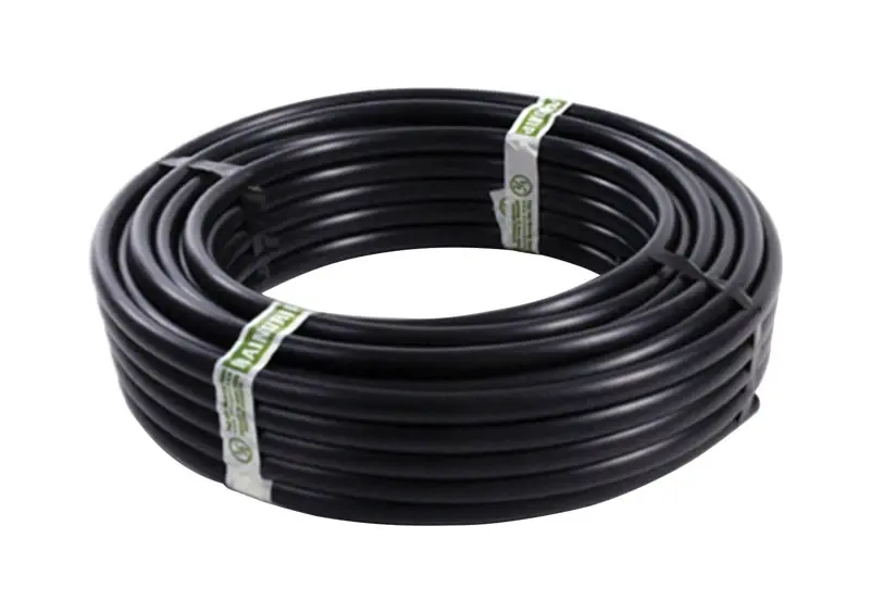 Water Supply Tubing, Black Polyethylene, 0.710-In. X 100 Ft.