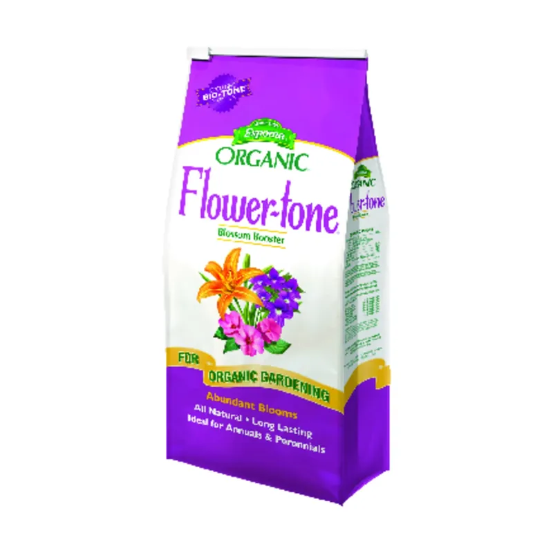 Flower-Tone All-Natural Food, 3-4-5 Formula, 18 Lbs., Covers 360 Sq. Ft.