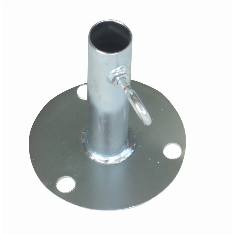 3/4 In. Round Galvanized Carbon Steel Connector 4-9/32 In. Length