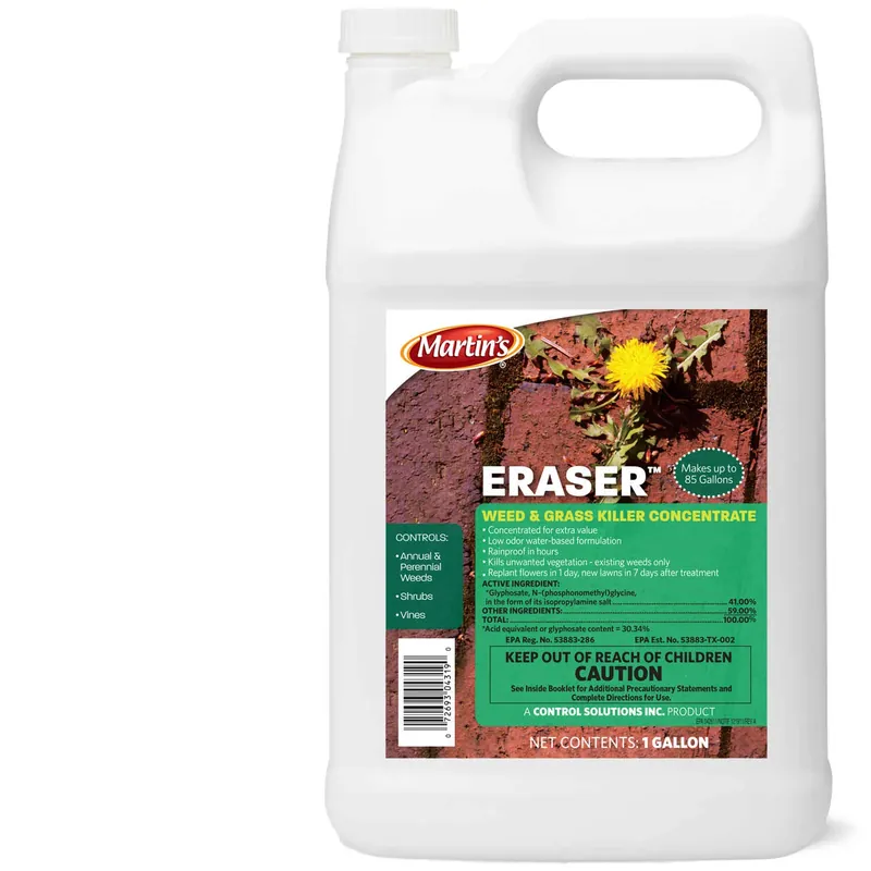 Eraser 1 Gallon Concentrate Weed & Grass Killer With Glyphosate