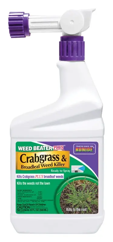 Weed Beater Plus Crabgrass Control, 32 Oz.