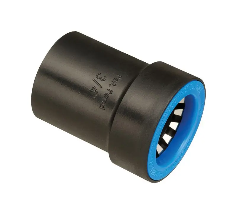 Orbit Blu-Lock 3/4 In. Push X 3/4 In. D Slip Adapter