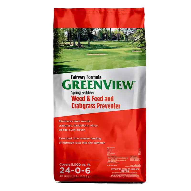 Fairway Formula Spring Fertilizer Weed & Feed + Crabgrass Preventer, Covers 5,000 Sq. Ft., 18 Lbs.