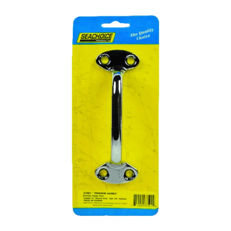 Seachoice Chrome-Plated Zinc 6 In. L X 1-5/16 In. W Transom Handle 1 Pk