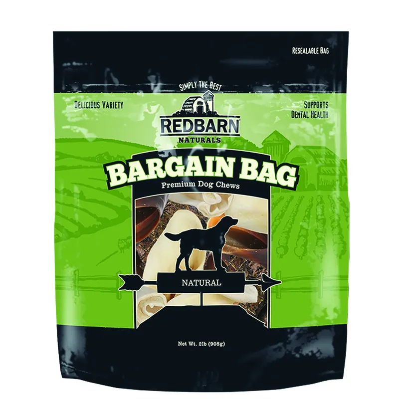 Redbarn Bargain Bag Mixed Flavors Chews For Dogs 14 In. 1 Pk