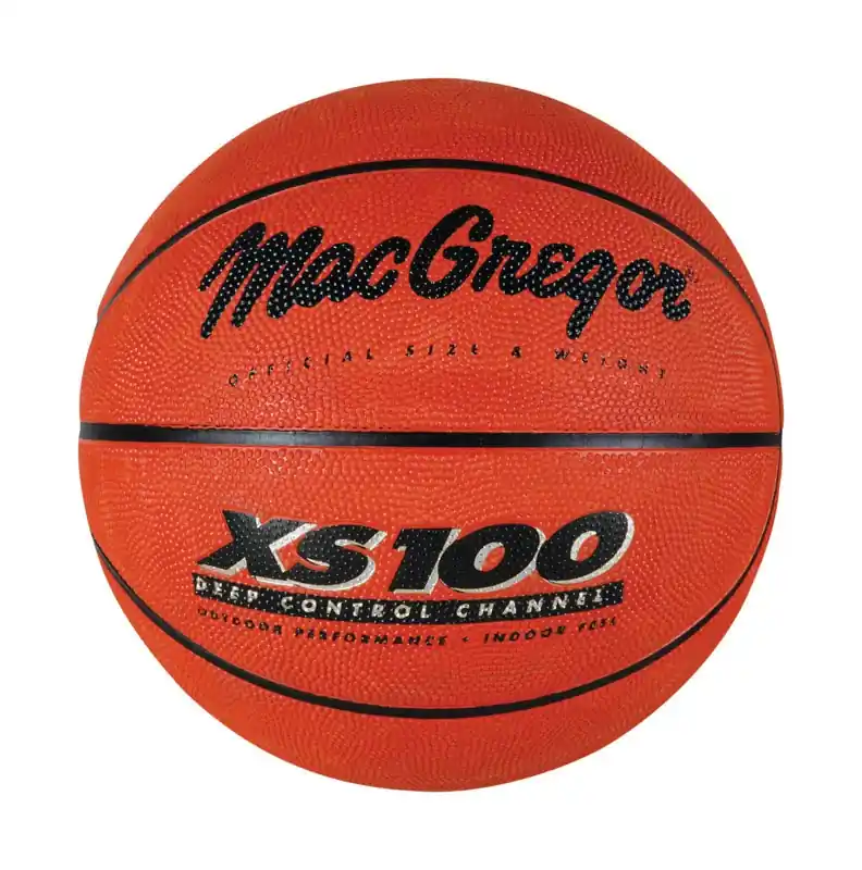 Xs100 Orange Indoor And Outdoor Basketball - Size 7, Model 40-96100bx