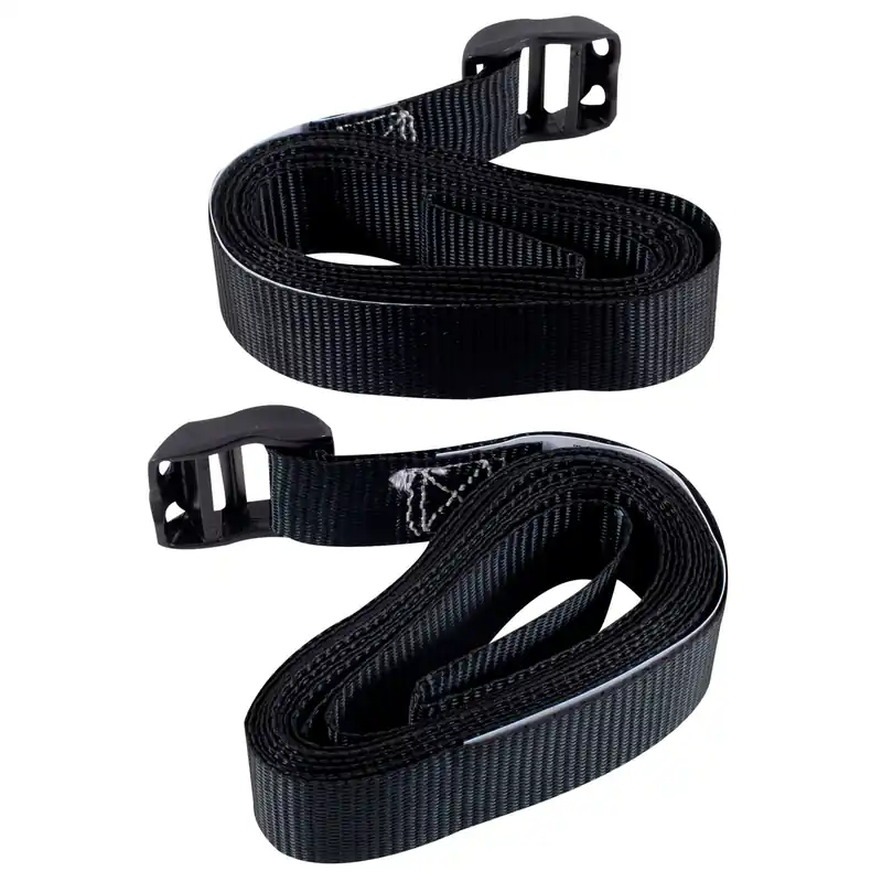 Keeper 1 In. W X 8 Ft. L Black Lashing Strap 30 Lb 2 Pk