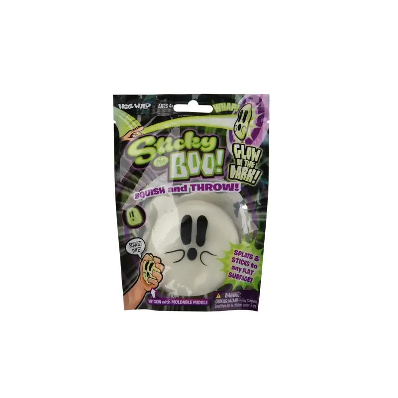 Ghost Sticky Ball Black/white Novelty Toy For Ages 4 And Up