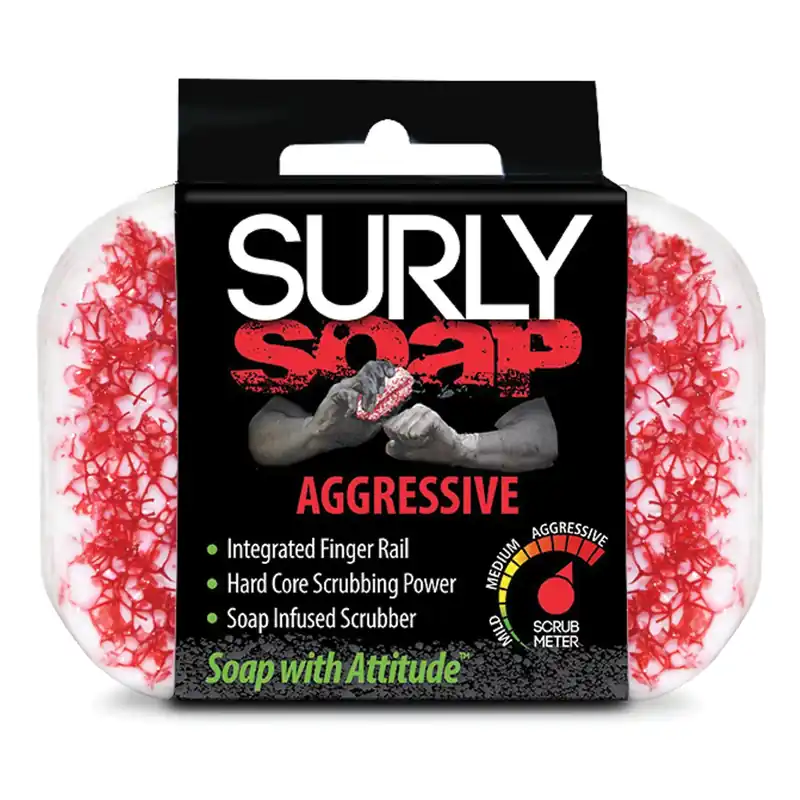 Citrus Scent Aggressive Bar Soap 7.5 Oz - Powerful Hand Cleanser
