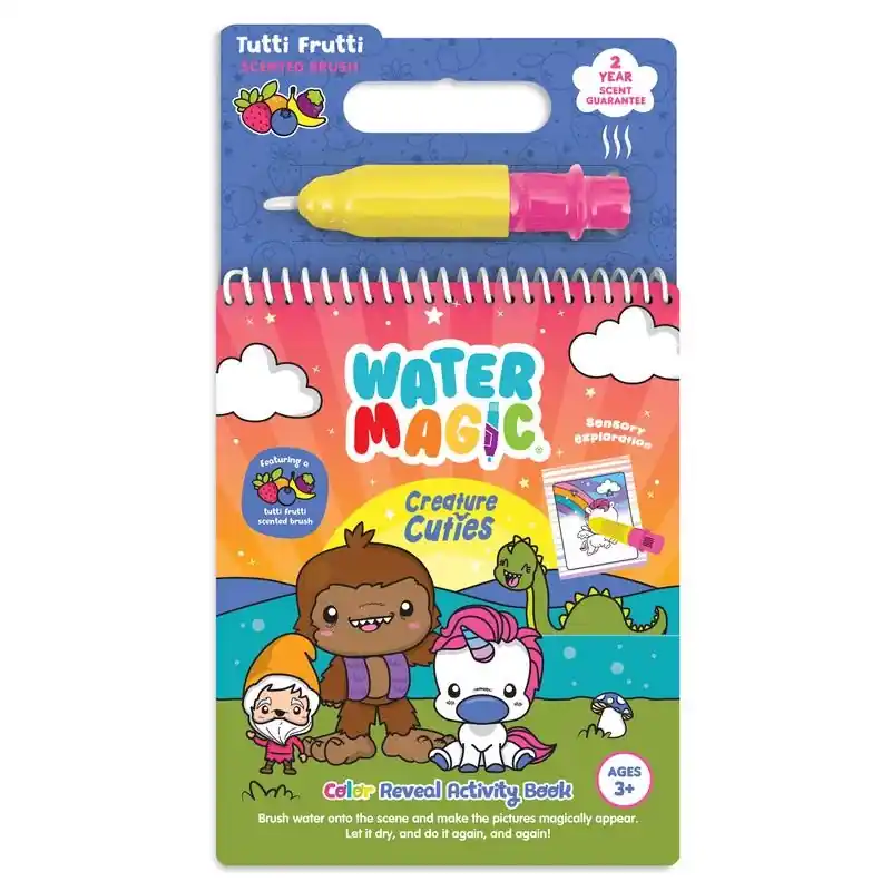 Water Magic Activity Book Multicolored 11" For Ages 3+