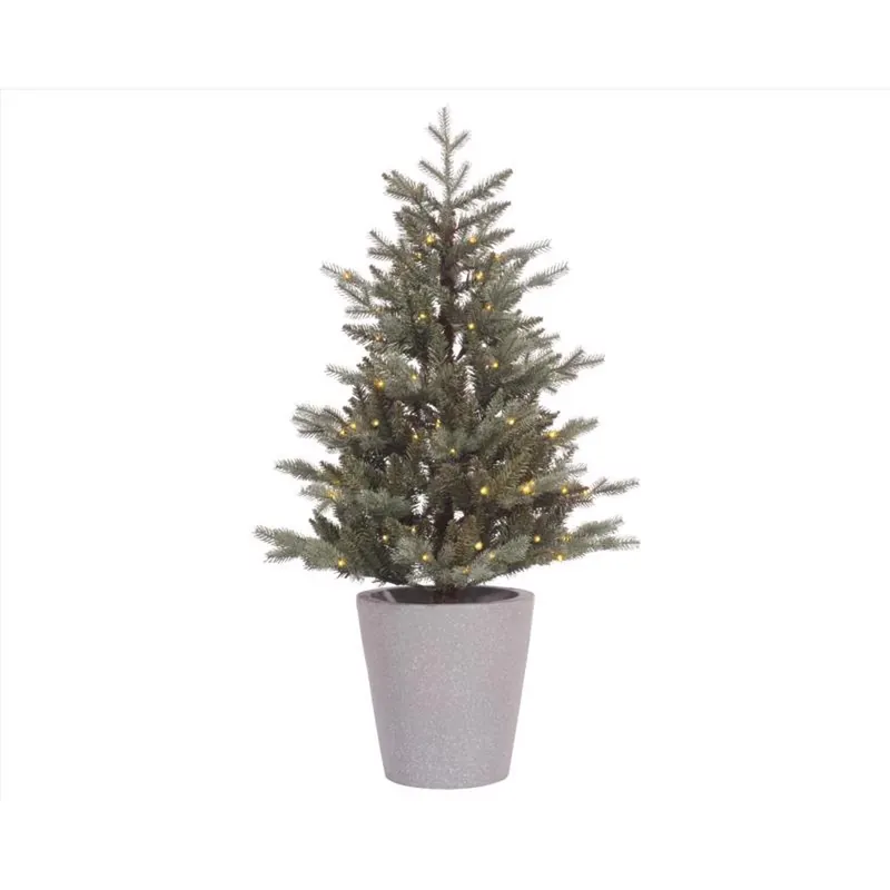4 Ft. Full Led 80 Light Misty Allison Pine Christmas Tree