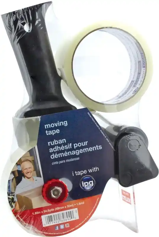 2 Inch Tape Gun With Two Rolls Of Clear Carton Sealing Tape