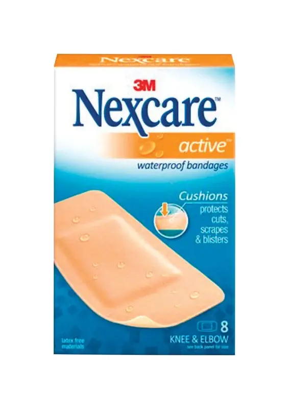 3M Nexcare Waterproof Bandage 8 Pc 8 Pk
