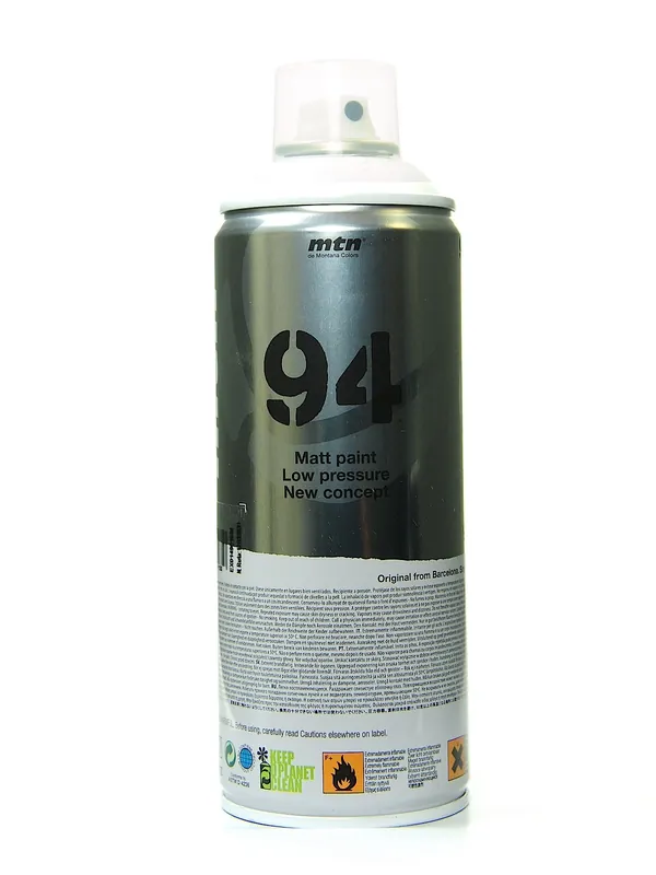 MTN 94 Matte White Spray Paint 400 Ml