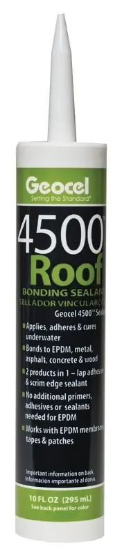 4500 10 Oz. Premium Roof Bonding Sealant - Black, Scypolymer