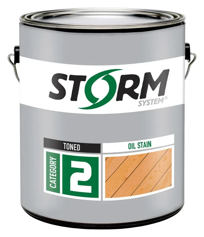 Storm System Transparent Cedar Oil-Based Alkyd Exterior Stain – 1 Gal