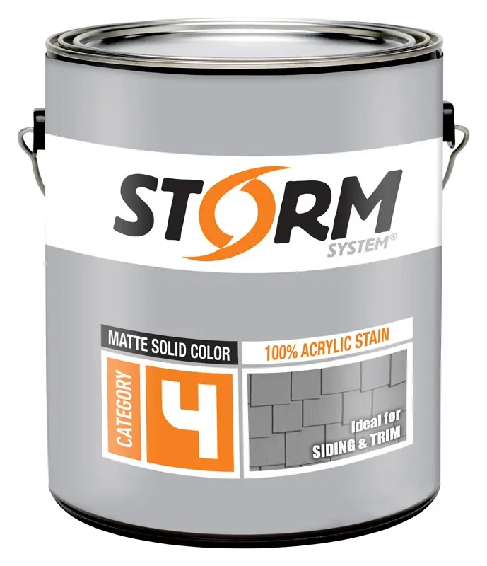 Solid Matte Deep Acrylic Latex Stain 1 Gallon - Uv Resistant