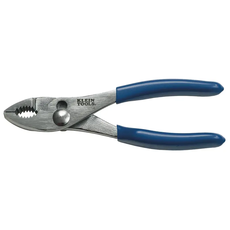 Klein Tools 6.6 In. Nickel Chrome Steel Slip Joint Pliers