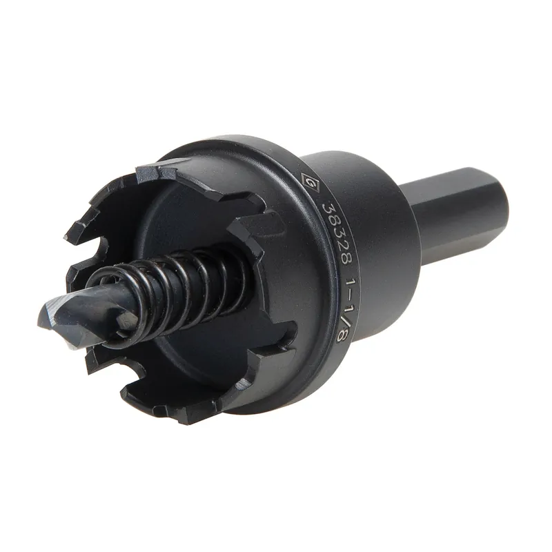 1-1/8 In. Carbide Tipped Hole Cutter With Quick-change System