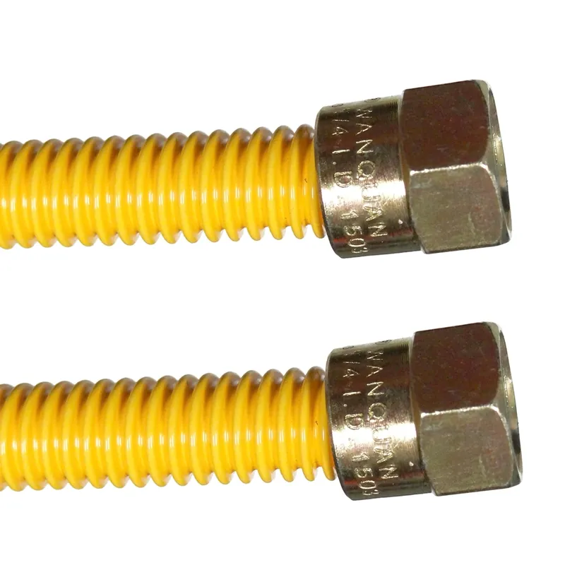 3/8 In. Diameter 28 In. Corrugated Stainless Steel Gas Connector