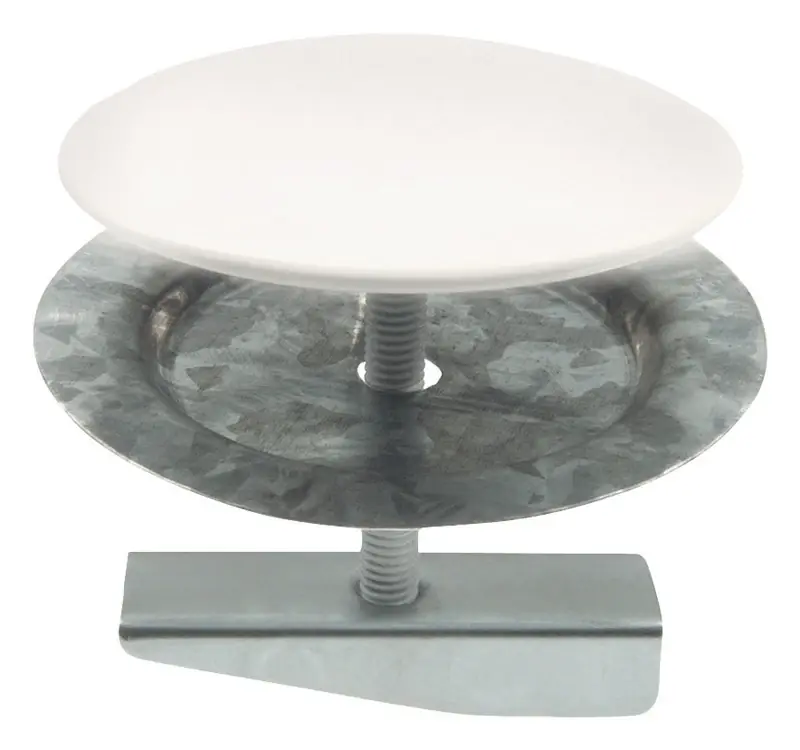 Universal Faucet Hole Cover, 1-3/4 Inch Diameter, White, Model 9d00088977