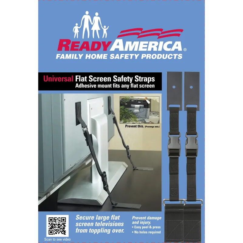 10 In To 70 In. 150 Lb. Capacity Tiltable Flat Screen Safety Strap