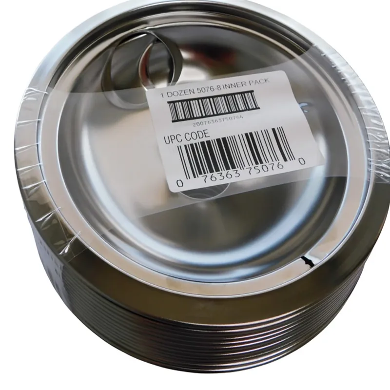 Contractor Pack Steel Reflector Bowl 8 In. W - 12 Pack