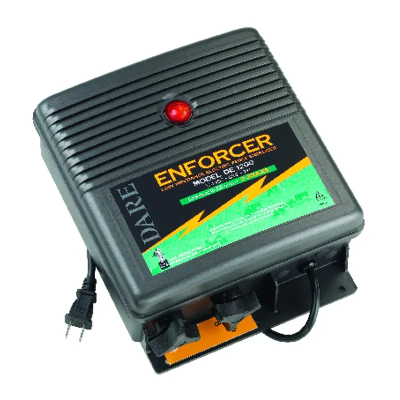 Electric Fence Energizer, 300-Acre, Plug-In