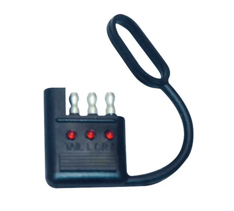 4 Flat Trailer Wire Tester 5.5 In. With Led Indicators