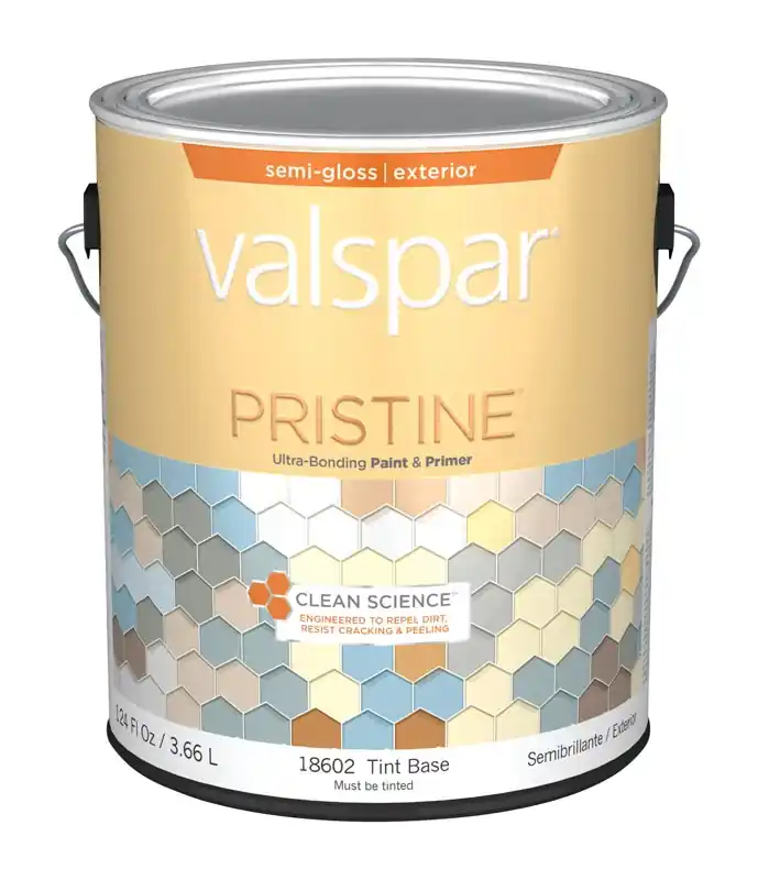 Pristine Semi-gloss Tintable Medium Base Paint And Primer Exterior 1 Gallon