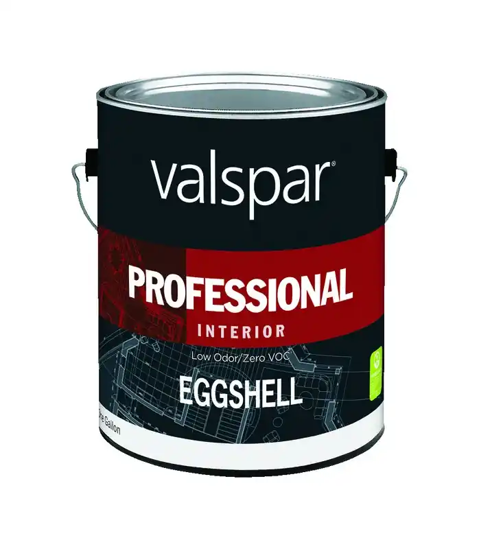 Professional Latex Eggshell Interior Wall Paint, High Hide White, 1 Gallon