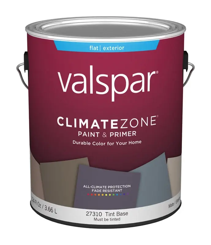 Climate Zone Flat Tint Base Paint And Primer Exterior 1 Gallon