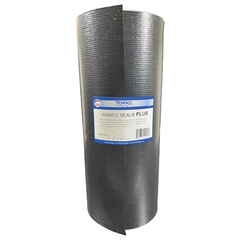 Wasco Seal 12 In. W X 150 Ft. L Polyethylene Waterproof Flashing - Black