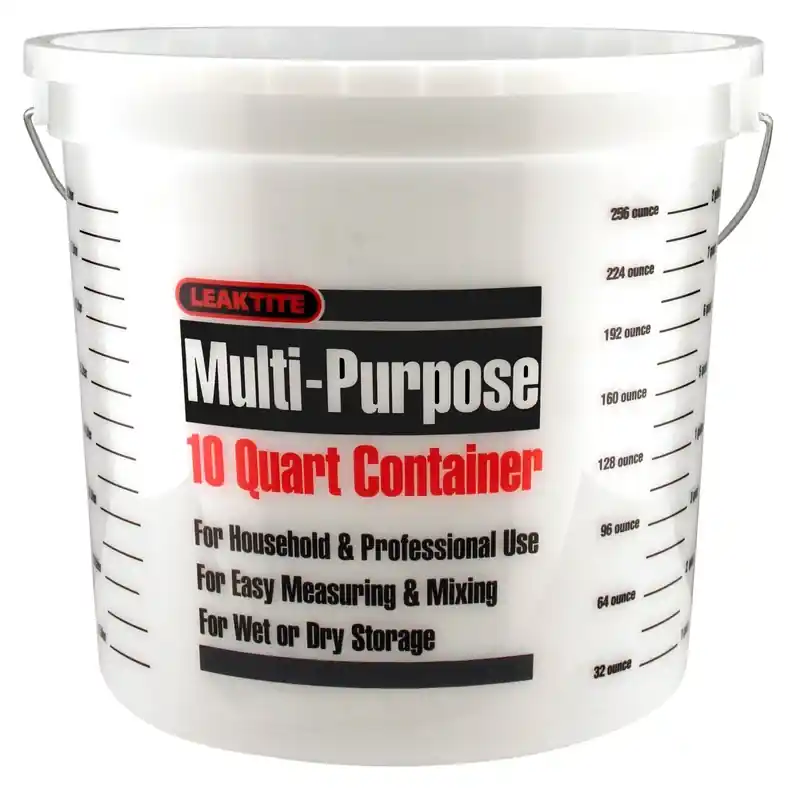 Multi Purpose Paint Pail, Clear, 10 Qt.