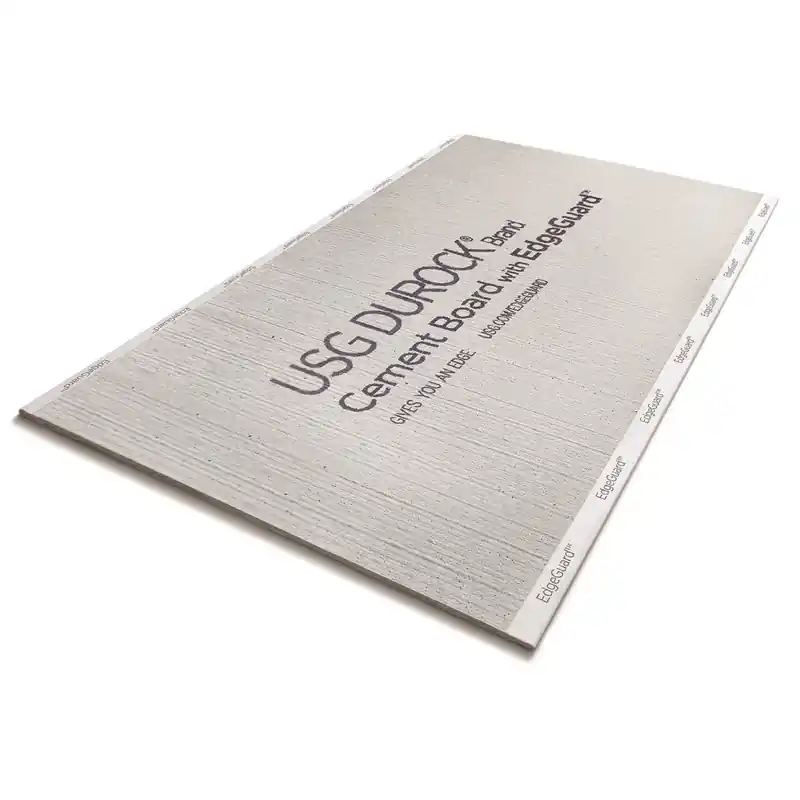 Durock 4 Ft. W X 8 Ft. L X 1/2 In. Cement Board With Edgeguard