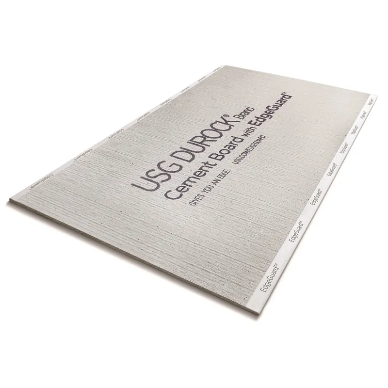 Durock 3 Ft. W X 5 Ft. L X 5/8 In. Cement Board With Edgeguard