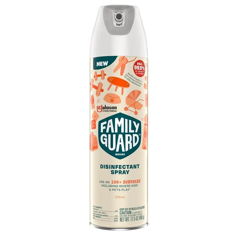 Family Guard Citrus Scent Disinfectant Spray 17.5 Oz 1 Pk