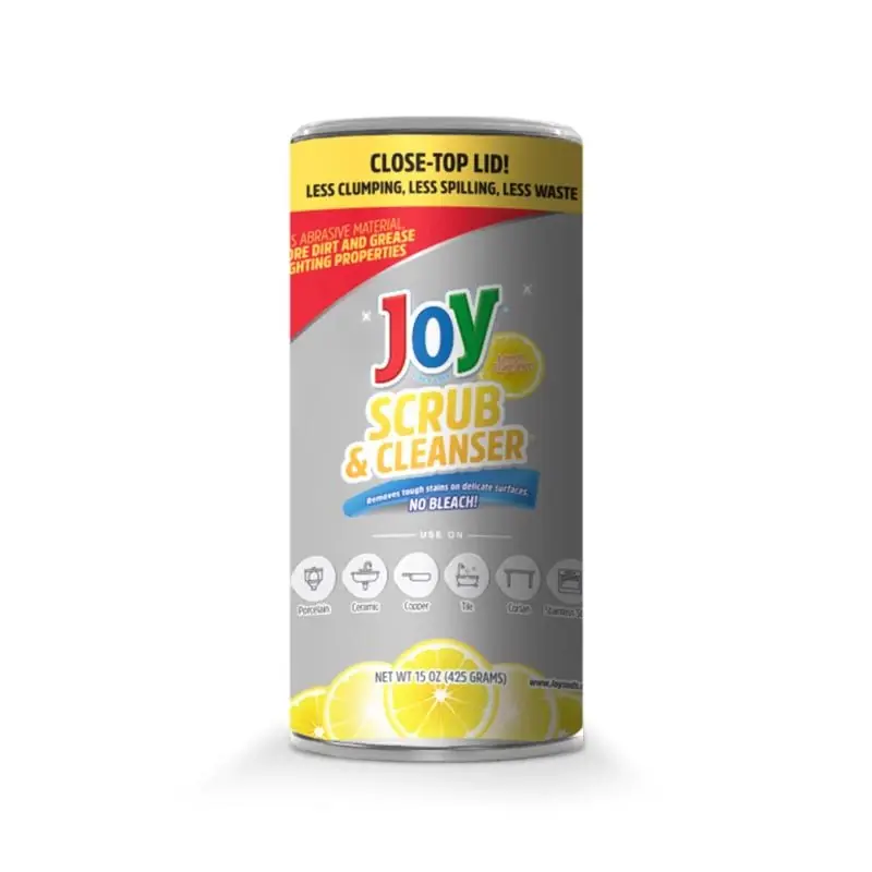 Lemon Scent Cleanser 15 Ounce Powder For Kitchen And Bathroom Surfaces