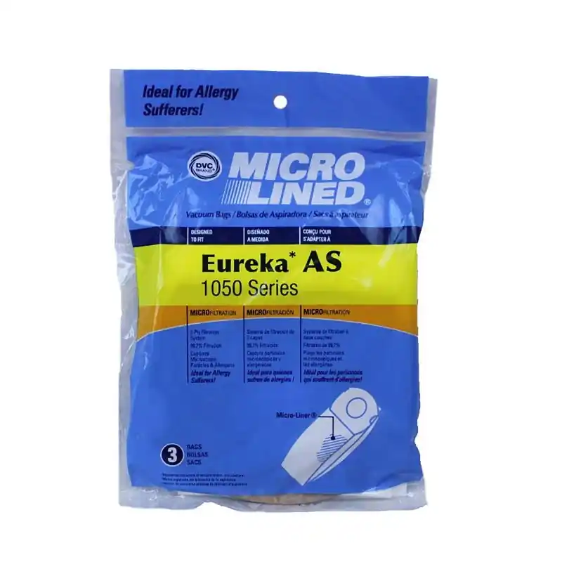 DVC Micro Lined Vacuum Bag For Eureka AS 3 Pk Eureka AS