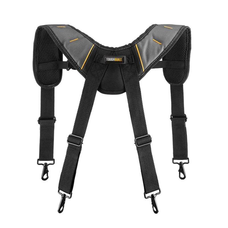 1.18 In. L X 6.3 In. W Adjustable Nylon Suspenders Black/gray