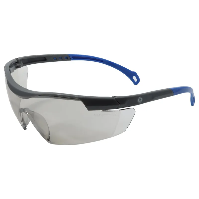 01 Series Anti-fog Impact-resistant Safety Glasses Indoor/outdoor Mirror Lens Blue